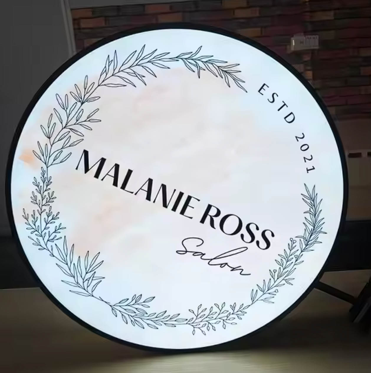 Light Box Custom LED Light Box - Matching Advertisement - Light Up Your Brand